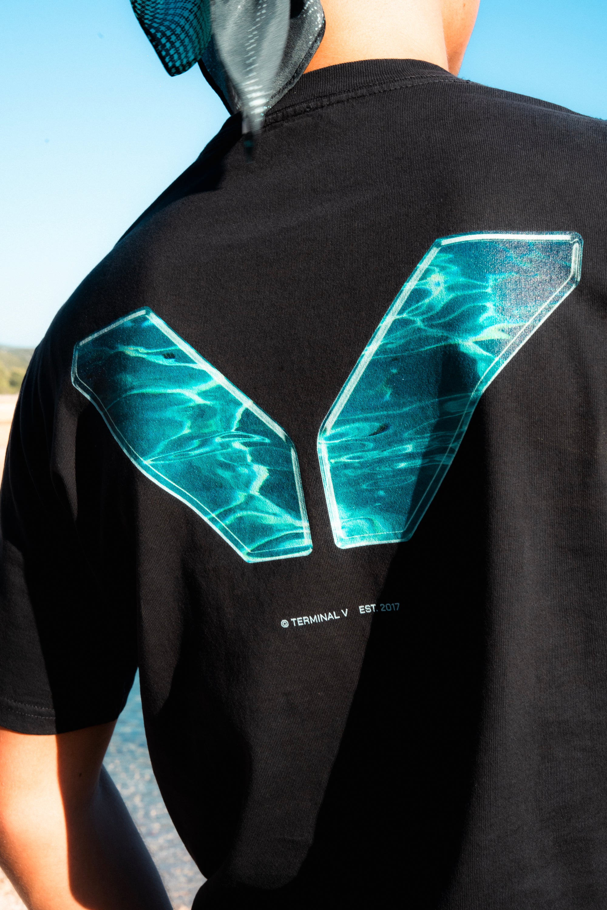 Terminal V Croatia: Black T-Shirt