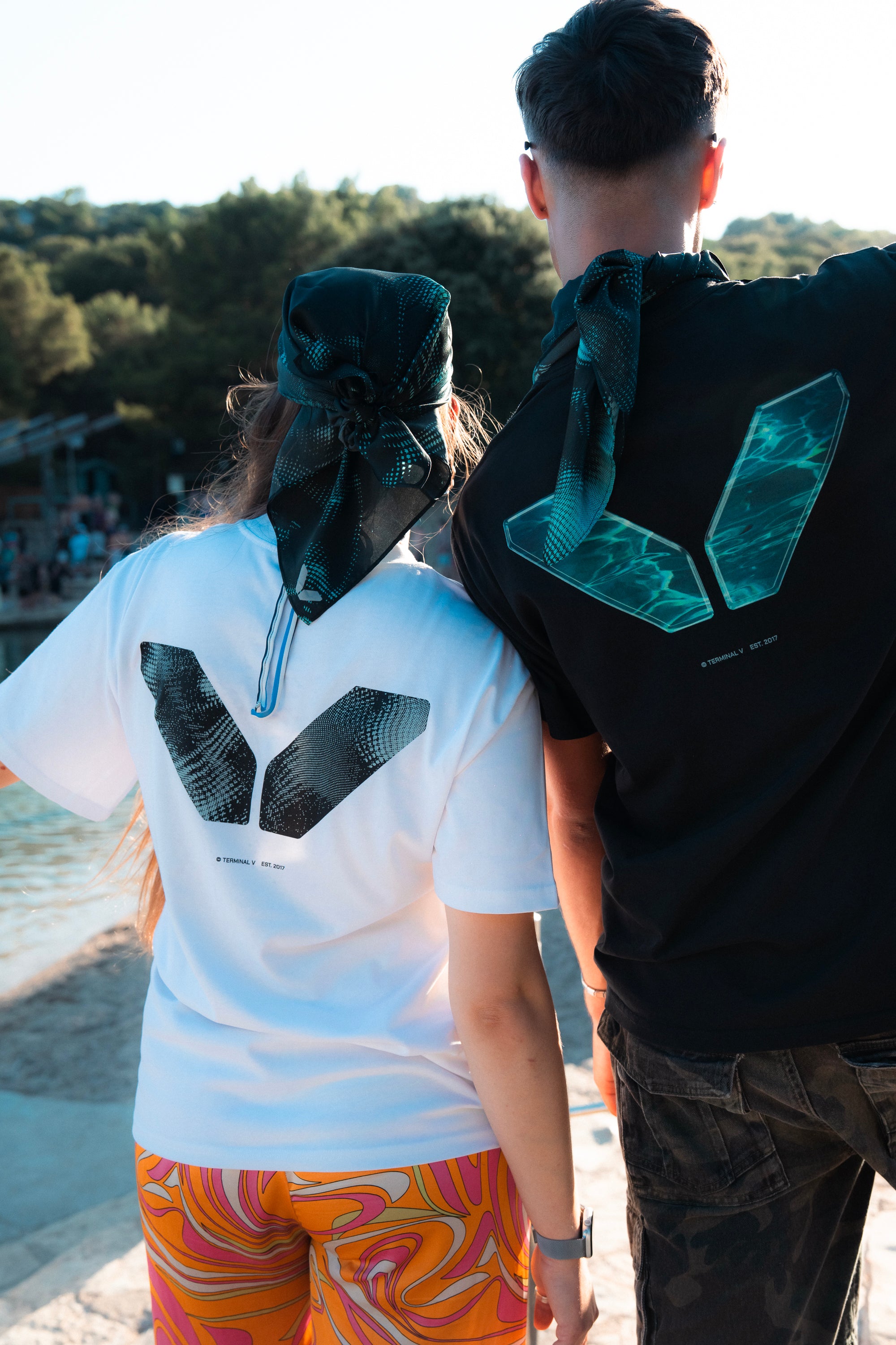 Terminal V Croatia: Black T-Shirt